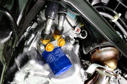 PERRIN 17-21 Honda Civic Type R Oil Cooler Kit thumbnail 9