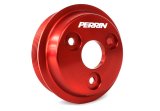PERRIN 15-21 Subaru WRX / 18-20 Crosstrek / 14-18 FXT Lightweight Water Pump Pulley - Red thumbnail 3