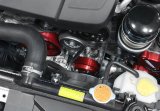 PERRIN 15-21 Subaru WRX / 18-20 Crosstrek / 14-18 FXT Lightweight Water Pump Pulley - Red thumbnail 4