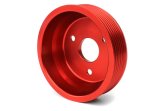 PERRIN 15-21 Subaru WRX / 18-20 Crosstrek / 14-18 FXT Lightweight Water Pump Pulley - Red thumbnail 5