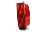 PERRIN 15-21 Subaru WRX / 18-20 Crosstrek / 14-18 FXT Lightweight Water Pump Pulley - Red thumbnail 7