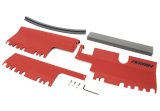 PERRIN 15-21 Subaru WRX/STI Radiator Shroud (With/Without OEM Intake Scoop) - Red thumbnail 3
