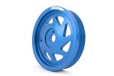 PERRIN 15-18 Subaru WRX / 13-20 BRZ / 14-18 FXT / 13-16 Crosstrek Lightened Crank Pulley - Blue thumbnail 1
