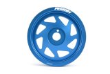 PERRIN 15-18 Subaru WRX / 13-20 BRZ / 14-18 FXT / 13-16 Crosstrek Lightened Crank Pulley - Blue thumbnail 3