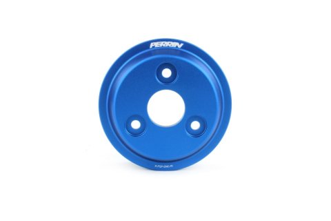 PERRIN 15-21 Subaru WRX / 18-20 Crosstrek / 14-18 FXT Lightweight Water Pump Pulley - Blue thumbnail 2