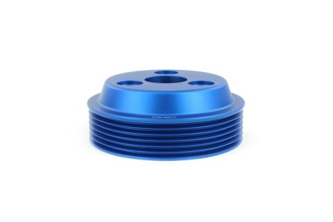 PERRIN 15-21 Subaru WRX / 18-20 Crosstrek / 14-18 FXT Lightweight Water Pump Pulley - Blue thumbnail 3