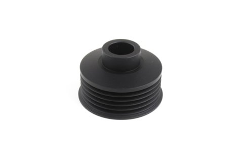 PERRIN 02-05 Subaru WRX / 04-06 STI / 93-11 Impreza Lightweight Alternator Pulley - Black thumbnail 2