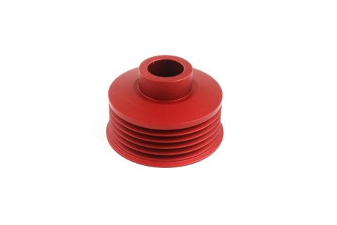 PERRIN 02-05 Subaru WRX / 04-06 STI / 93-11 Impreza Lightweight Alternator Pulley - Red thumbnail 1