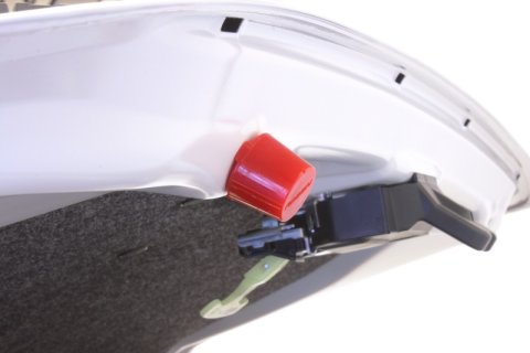 PERRIN 15-26 Subaru WRX / 15-21 STI Adjustable Trunk Bumper Set (2pcs) - Red thumbnail 3
