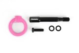 PERRIN 18-21 Subaru WRX & STI / 13-25 BRZ / 17-20 Toyota 86 Tow Hook Kit (Front) - Hyper Pink thumbnail 3