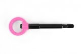 PERRIN 08-14 Subaru WRX/STI (Sedan) / 20-25 Outback All Models Tow Hook Kit (Rear) - Hyper Pink thumbnail 3