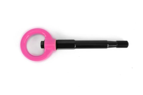 PERRIN 22-26 Subaru WRX / 18-23 Crosstrek Tow Hook Kit (Rear) - Hyper Pink thumbnail 3