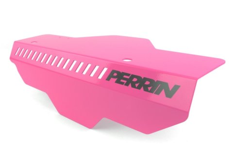 PERRIN 02-14 Subaru WRX / 04-21 STI / 08-11 Impreza Pulley Cover - Hyper Pink thumbnail 2