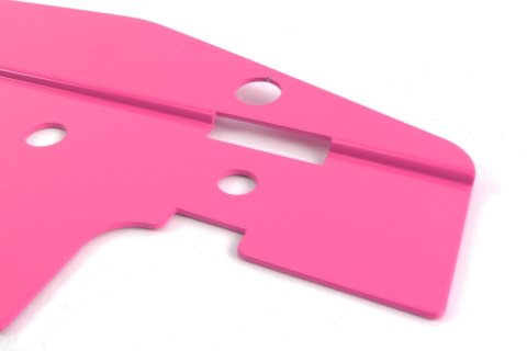 PERRIN 08-14 Subaru WRX & STI / 08-11 Impreza Radiator Shroud - Hyper Pink thumbnail 1