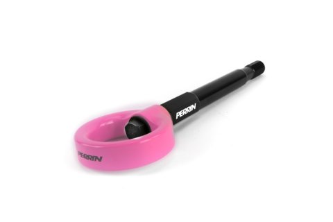 PERRIN 22-26 Toyota GR86 Tow Hook Kit (Front) - Hyper Pink thumbnail 1