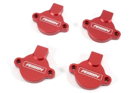 PERRIN 15-26 Subaru WRX / 04-18 Forester / 20-25 OBXT & LGXT Cam Solenoid Cover - Red thumbnail 2