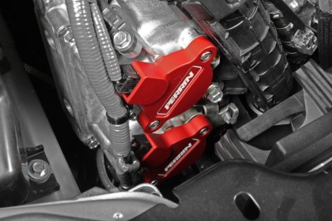 PERRIN 15-26 Subaru WRX / 04-18 Forester / 20-25 OBXT & LGXT Cam Solenoid Cover - Red thumbnail 5