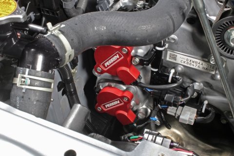 PERRIN 13-25 Subaru BRZ / Scion FR-S / Toyota 86 & GR86 Cam Solenoid Cover - Red thumbnail 4