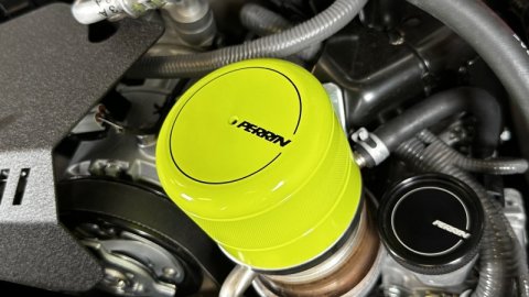 PERRIN 15-26 Subaru WRX & 13-26 BRZ/FR-S/86/GR86 Oil Filter Cover - Neon Yellow thumbnail 4