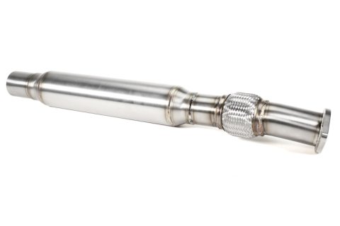 PERRIN 22-25 Subaru BRZ / Toyota GR86 Midpipe Exhaust Section Stainless Steel 3in. thumbnail 1