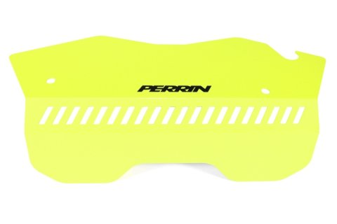 PERRIN 22-26 Subaru WRX Pulley Cover - Neon Yellow (TALL - For Use w/o PERRIN AOS) thumbnail 6