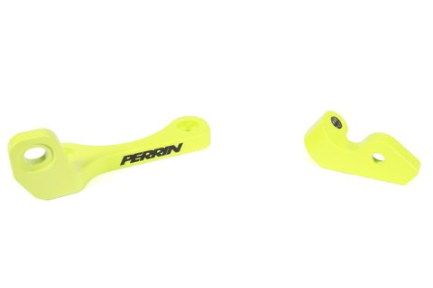 PERRIN 22-26 Subaru WRX / 19-25 Ascent / 20-25 Outback & Legacy Turbo TMIC Bracket - Neon Yellow thumbnail 3