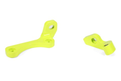 PERRIN 22-26 Subaru WRX / 19-25 Ascent / 20-25 Outback & Legacy Turbo TMIC Bracket - Neon Yellow thumbnail 4