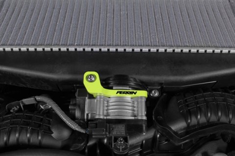 PERRIN 22-26 Subaru WRX / 19-25 Ascent / 20-25 Outback & Legacy Turbo TMIC Bracket - Neon Yellow thumbnail 5