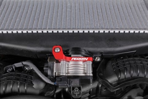 PERRIN 22-26 Subaru WRX / 19-25 Ascent / 20-25 Outback & Legacy Turbo TMIC Bracket - Red thumbnail 1