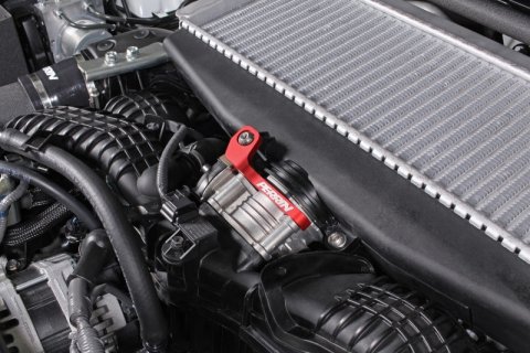 PERRIN 22-26 Subaru WRX / 19-25 Ascent / 20-25 Outback & Legacy Turbo TMIC Bracket - Red thumbnail 4