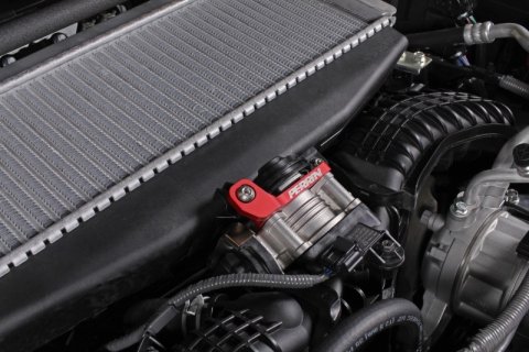PERRIN 22-26 Subaru WRX / 19-25 Ascent / 20-25 Outback & Legacy Turbo TMIC Bracket - Red thumbnail 5