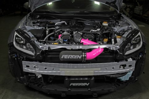 PERRIN 22-26 Subaru BRZ / Toyota GR86 Cold Air Intake - Hyper Pink thumbnail 2