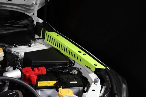 PERRIN 22-26 Subaru WRX Fender Shroud Set - Neon Yellow thumbnail 2