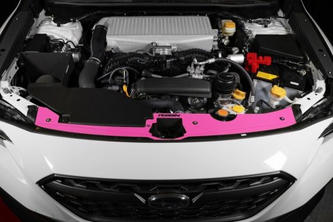 PERRIN 22-26 Subaru WRX Radiator Shroud - Hyper Pink thumbnail 5