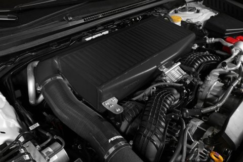PERRIN 22-26 Subaru WRX / 19-25 Ascent / 20-25 Outback & Legacy Turbo Top Mount Intercooler - Black thumbnail 1