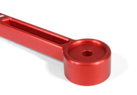 PERRIN 02-26 Subaru Impreza/WRX/STI & 13-26 Crosstrek/BRZ/FR-S/GR86/GR86 Battery Tie Down - Red thumbnail 2