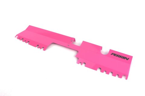PERRIN 15-21 Subaru WRX/STI Radiator Shroud (Without OEM Intake Scoop) - Hyper Pink thumbnail 4