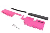 PERRIN 15-21 Subaru WRX/STI Radiator Shroud (With OEM Intake Scoop) - Hyper Pink thumbnail 1