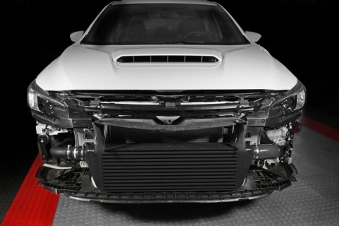 PERRIN 22-26 Subaru WRX Front Mount Intercooler Kit (Black Tubes & Black Core) thumbnail 2