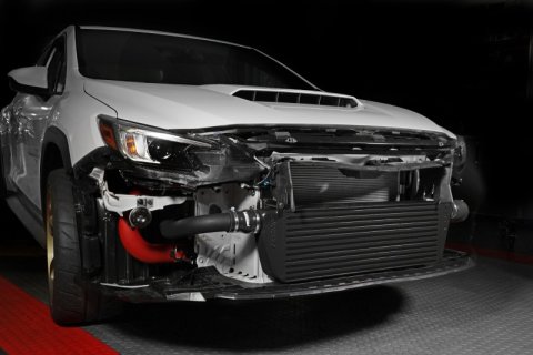 PERRIN 22-26 Subaru WRX Front Mount Intercooler Kit (Black Tubes & Black Core) thumbnail 8