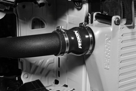PERRIN 22-26 Subaru WRX Front Mount Intercooler Kit (Black Tubes & Silver Core) thumbnail 1