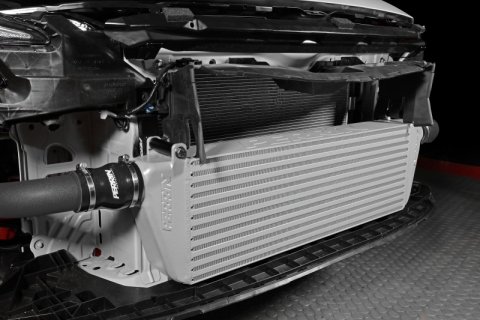 PERRIN 22-26 Subaru WRX Front Mount Intercooler Kit (Black Tubes & Silver Core) thumbnail 5