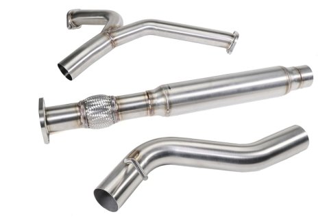 PERRIN 22-26 Subaru WRX Stainless Steel Midpipe w/Resonator 3in. (Fits OEM/Aftermarket Mufflers) thumbnail 8