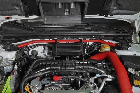 PERRIN 15-26 Subaru WRX Oil Cooler Full Kit (Top Mounted Requires Strut Brace) thumbnail 1