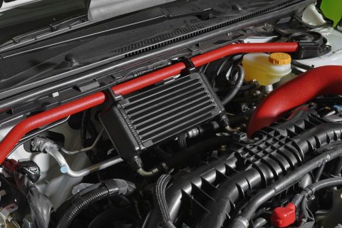 PERRIN 15-26 Subaru WRX Oil Cooler Full Kit (Top Mounted Requires Strut Brace) thumbnail 4
