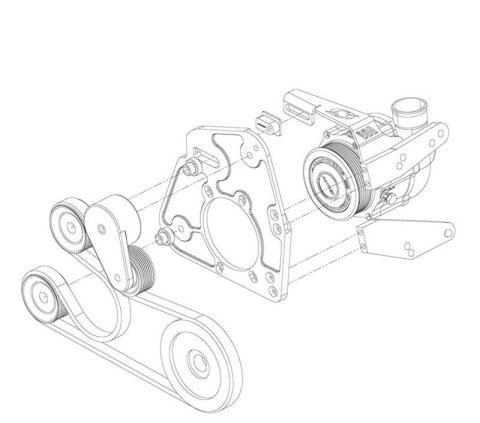 KraftWerks Honda D-Series Race Supercharger Kit (C30-94) thumbnail 6