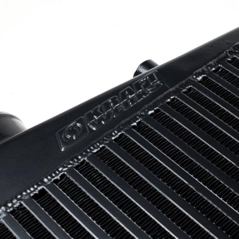 KraftWerks 31x12x4in Core Size 3in Inlet/Outlet Universal Black Intercooler
