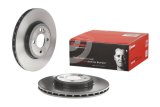 Brembo 07-15 Mini Cooper Front Premium UV Coated OE Equivalent Rotor thumbnail 1