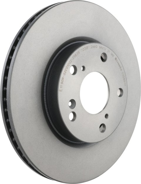 Brembo OE 16-17 Honda Accord/14-16 Civic/19-22 Insight UV Coated Brake Disc thumbnail 1
