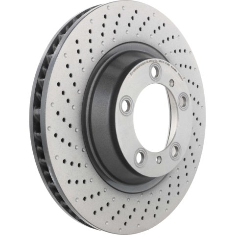 Brembo 19-22 Toyota C-HR Rear UV Coated Rotor thumbnail 1